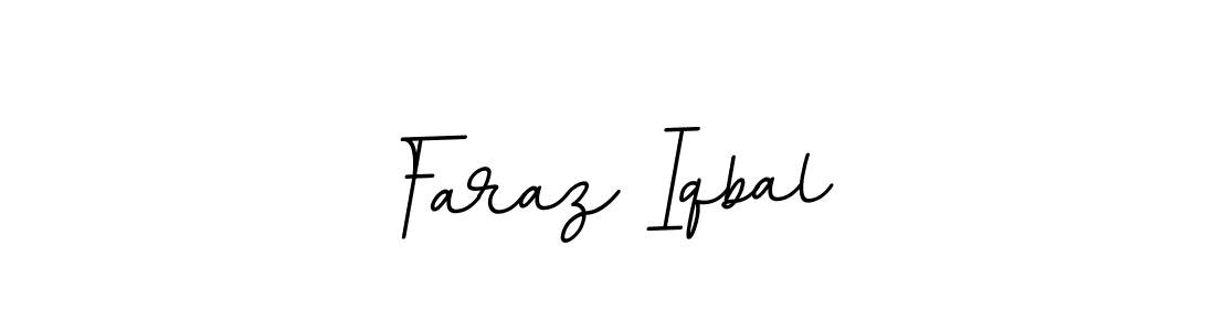 Use a signature maker to create a handwritten signature online. With this signature software, you can design (BallpointsItalic-DORy9) your own signature for name Faraz Iqbal. Faraz Iqbal signature style 11 images and pictures png