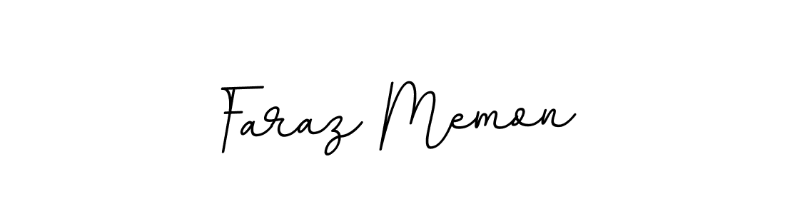 Create a beautiful signature design for name Faraz Memon. With this signature (BallpointsItalic-DORy9) fonts, you can make a handwritten signature for free. Faraz Memon signature style 11 images and pictures png