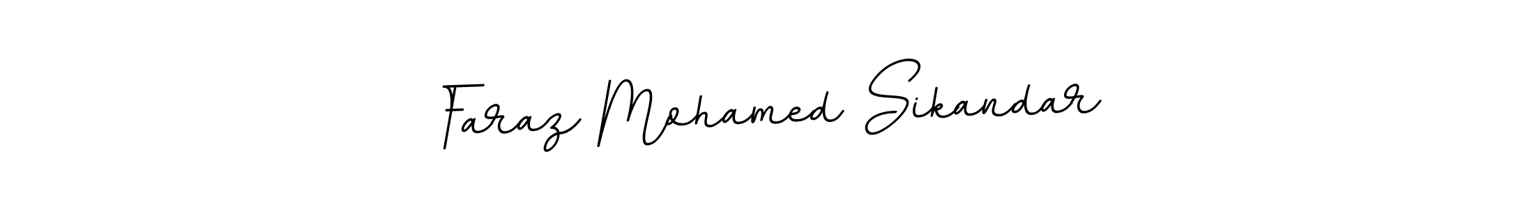 This is the best signature style for the Faraz Mohamed Sikandar name. Also you like these signature font (BallpointsItalic-DORy9). Mix name signature. Faraz Mohamed Sikandar signature style 11 images and pictures png