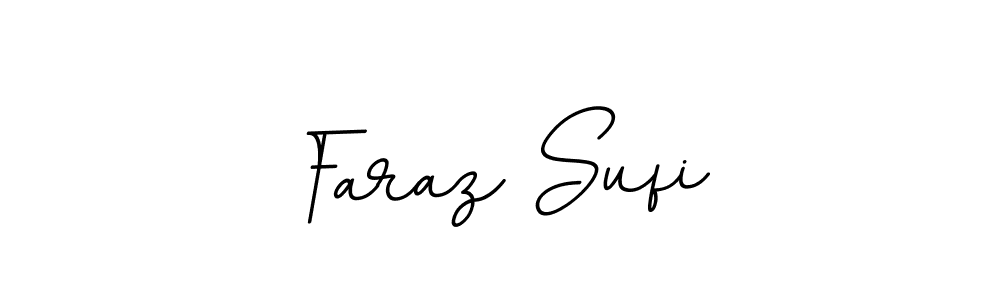 Design your own signature with our free online signature maker. With this signature software, you can create a handwritten (BallpointsItalic-DORy9) signature for name Faraz Sufi. Faraz Sufi signature style 11 images and pictures png