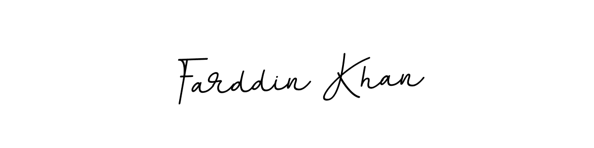 Farddin Khan stylish signature style. Best Handwritten Sign (BallpointsItalic-DORy9) for my name. Handwritten Signature Collection Ideas for my name Farddin Khan. Farddin Khan signature style 11 images and pictures png