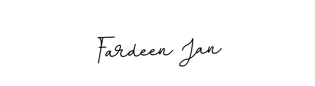 Create a beautiful signature design for name Fardeen Jan. With this signature (BallpointsItalic-DORy9) fonts, you can make a handwritten signature for free. Fardeen Jan signature style 11 images and pictures png