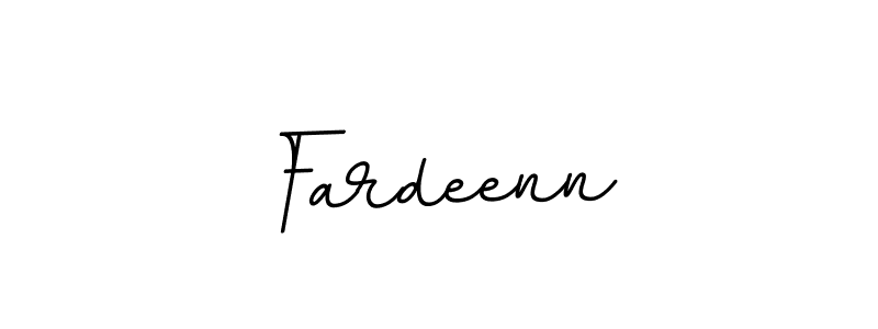 Design your own signature with our free online signature maker. With this signature software, you can create a handwritten (BallpointsItalic-DORy9) signature for name Fardeenn. Fardeenn signature style 11 images and pictures png