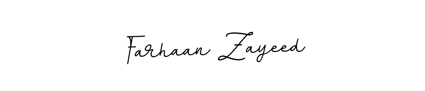 Farhaan Zayeed stylish signature style. Best Handwritten Sign (BallpointsItalic-DORy9) for my name. Handwritten Signature Collection Ideas for my name Farhaan Zayeed. Farhaan Zayeed signature style 11 images and pictures png