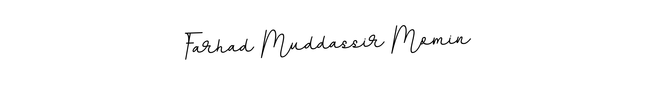 Make a beautiful signature design for name Farhad Muddassir Momin. Use this online signature maker to create a handwritten signature for free. Farhad Muddassir Momin signature style 11 images and pictures png