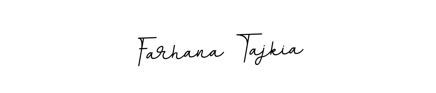 How to make Farhana Tajkia signature? BallpointsItalic-DORy9 is a professional autograph style. Create handwritten signature for Farhana Tajkia name. Farhana Tajkia signature style 11 images and pictures png