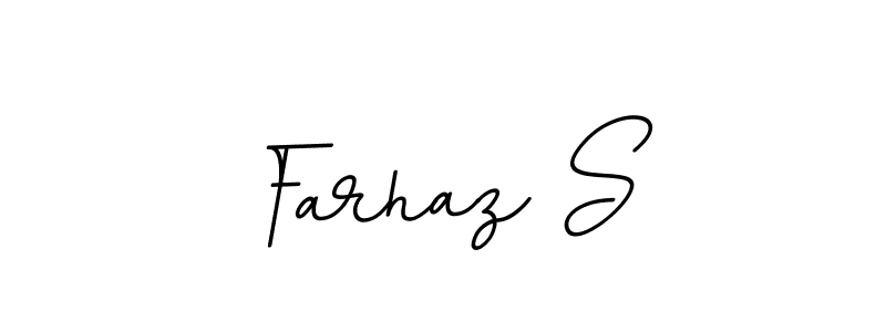 Make a beautiful signature design for name Farhaz S. Use this online signature maker to create a handwritten signature for free. Farhaz S signature style 11 images and pictures png