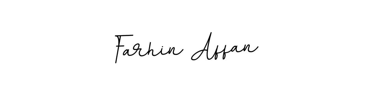 Also You can easily find your signature by using the search form. We will create Farhin Affan name handwritten signature images for you free of cost using BallpointsItalic-DORy9 sign style. Farhin Affan signature style 11 images and pictures png