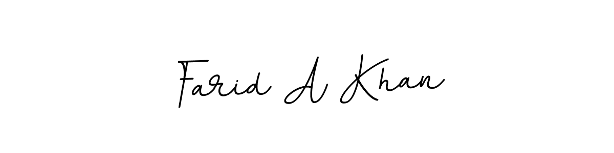 Also we have Farid A Khan name is the best signature style. Create professional handwritten signature collection using BallpointsItalic-DORy9 autograph style. Farid A Khan signature style 11 images and pictures png