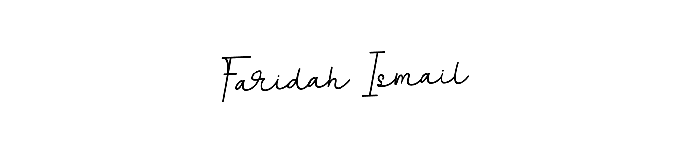 BallpointsItalic-DORy9 is a professional signature style that is perfect for those who want to add a touch of class to their signature. It is also a great choice for those who want to make their signature more unique. Get Faridah Ismail name to fancy signature for free. Faridah Ismail signature style 11 images and pictures png