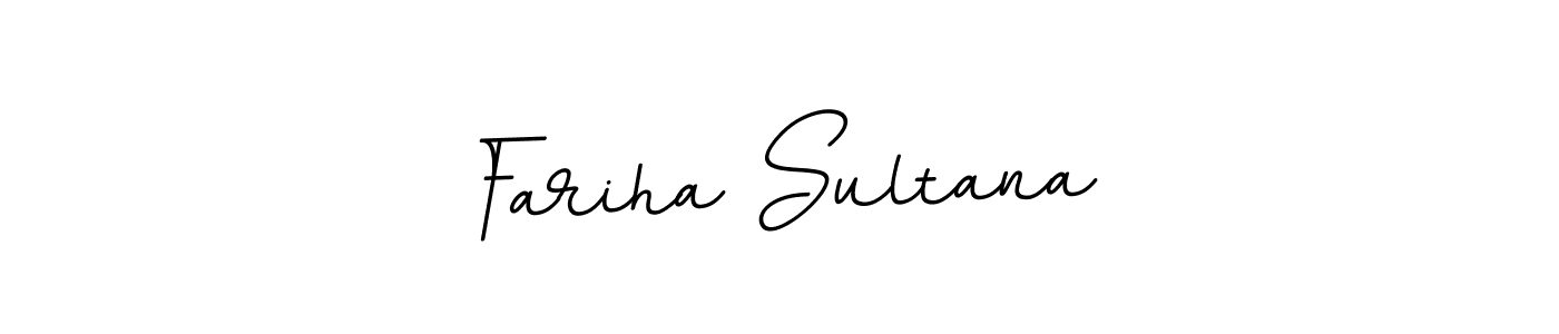 Fariha Sultana stylish signature style. Best Handwritten Sign (BallpointsItalic-DORy9) for my name. Handwritten Signature Collection Ideas for my name Fariha Sultana. Fariha Sultana signature style 11 images and pictures png