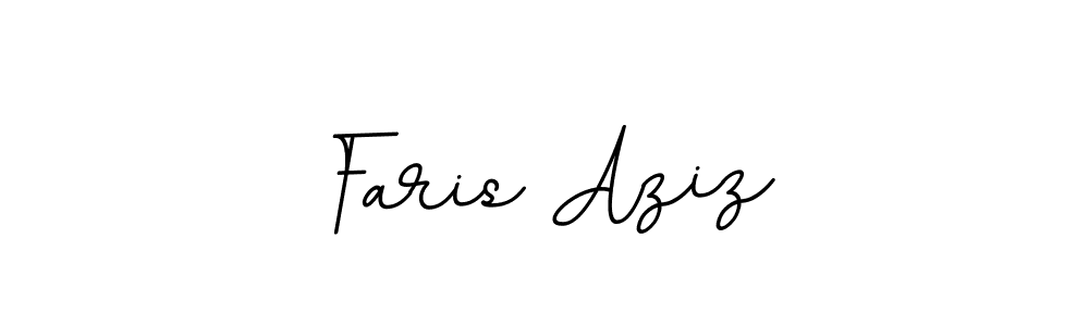 You should practise on your own different ways (BallpointsItalic-DORy9) to write your name (Faris Aziz) in signature. don't let someone else do it for you. Faris Aziz signature style 11 images and pictures png