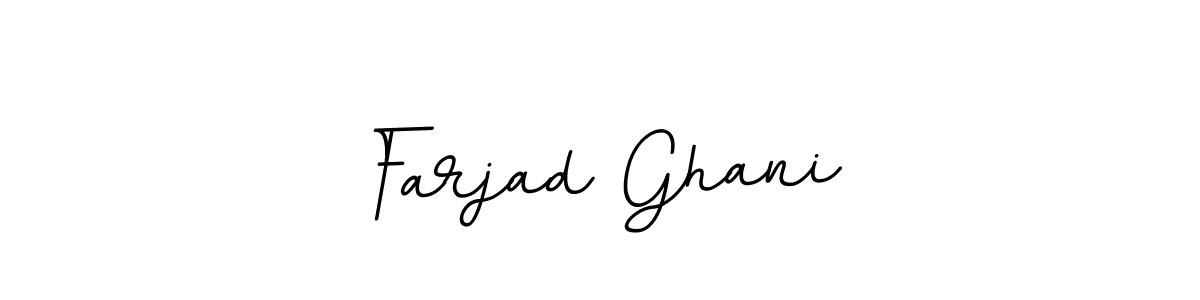 Design your own signature with our free online signature maker. With this signature software, you can create a handwritten (BallpointsItalic-DORy9) signature for name Farjad Ghani. Farjad Ghani signature style 11 images and pictures png