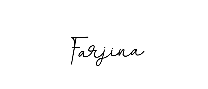 It looks lik you need a new signature style for name Farjina. Design unique handwritten (BallpointsItalic-DORy9) signature with our free signature maker in just a few clicks. Farjina signature style 11 images and pictures png