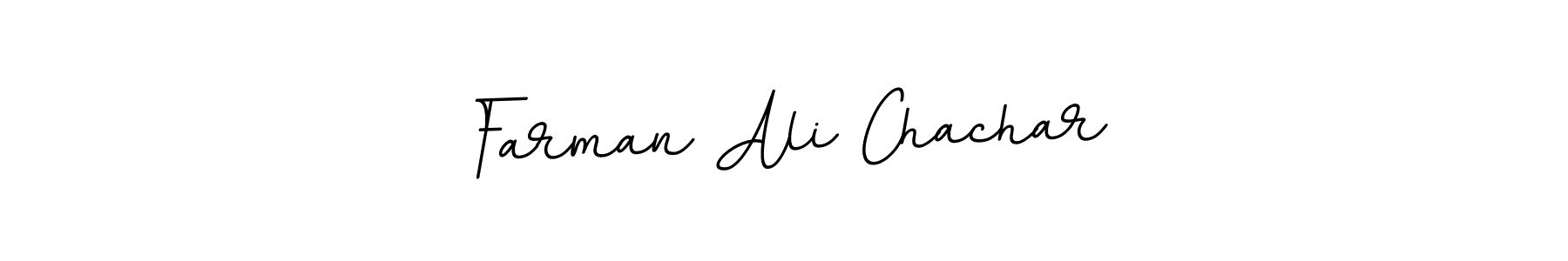 Farman Ali Chachar stylish signature style. Best Handwritten Sign (BallpointsItalic-DORy9) for my name. Handwritten Signature Collection Ideas for my name Farman Ali Chachar. Farman Ali Chachar signature style 11 images and pictures png