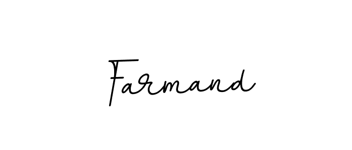 The best way (BallpointsItalic-DORy9) to make a short signature is to pick only two or three words in your name. The name Farmand include a total of six letters. For converting this name. Farmand signature style 11 images and pictures png