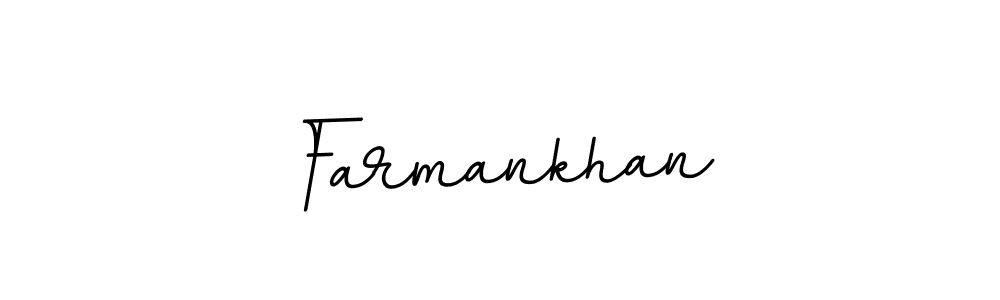 Make a beautiful signature design for name Farmankhan. With this signature (BallpointsItalic-DORy9) style, you can create a handwritten signature for free. Farmankhan signature style 11 images and pictures png