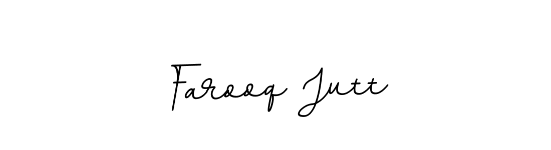 Create a beautiful signature design for name Farooq Jutt. With this signature (BallpointsItalic-DORy9) fonts, you can make a handwritten signature for free. Farooq Jutt signature style 11 images and pictures png