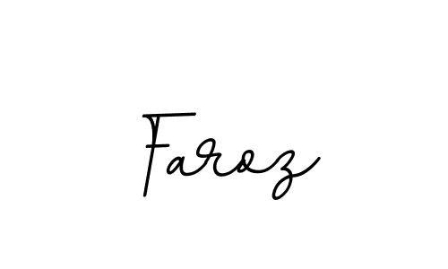 Use a signature maker to create a handwritten signature online. With this signature software, you can design (BallpointsItalic-DORy9) your own signature for name Faroz. Faroz signature style 11 images and pictures png