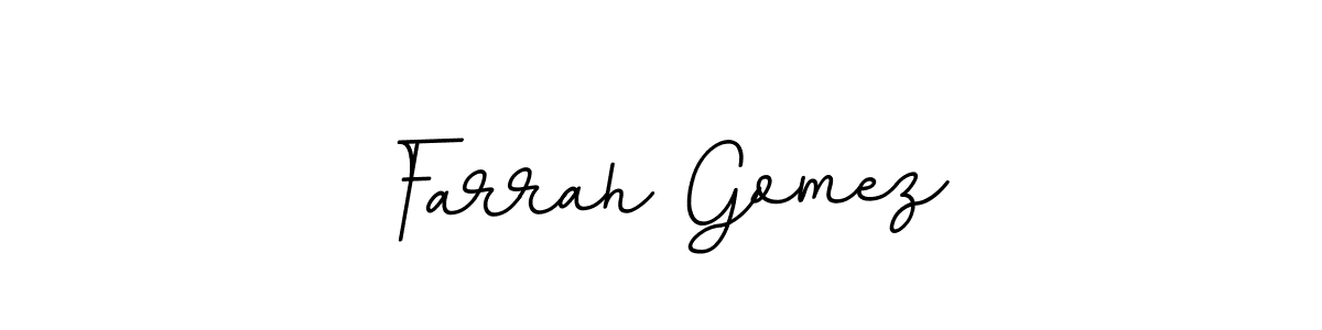 Farrah Gomez stylish signature style. Best Handwritten Sign (BallpointsItalic-DORy9) for my name. Handwritten Signature Collection Ideas for my name Farrah Gomez. Farrah Gomez signature style 11 images and pictures png