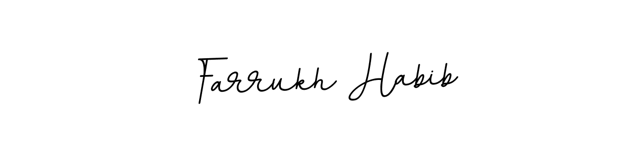 Make a short Farrukh Habib signature style. Manage your documents anywhere anytime using BallpointsItalic-DORy9. Create and add eSignatures, submit forms, share and send files easily. Farrukh Habib signature style 11 images and pictures png