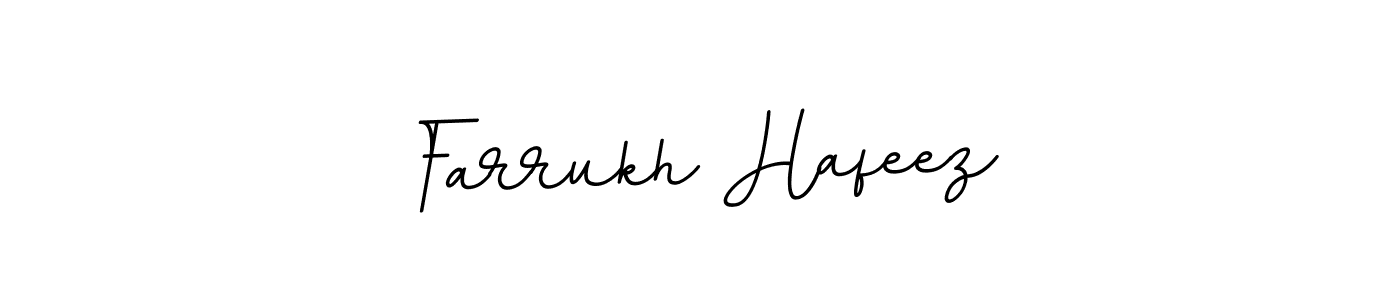 Farrukh Hafeez stylish signature style. Best Handwritten Sign (BallpointsItalic-DORy9) for my name. Handwritten Signature Collection Ideas for my name Farrukh Hafeez. Farrukh Hafeez signature style 11 images and pictures png