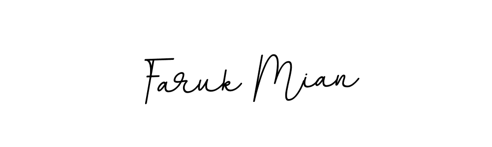 How to make Faruk Mian signature? BallpointsItalic-DORy9 is a professional autograph style. Create handwritten signature for Faruk Mian name. Faruk Mian signature style 11 images and pictures png