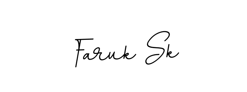 This is the best signature style for the Faruk Sk name. Also you like these signature font (BallpointsItalic-DORy9). Mix name signature. Faruk Sk signature style 11 images and pictures png