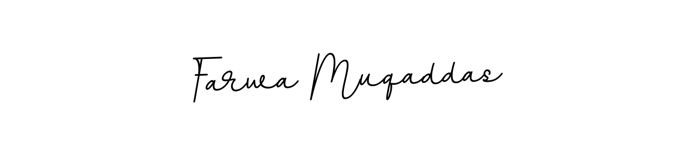 Similarly BallpointsItalic-DORy9 is the best handwritten signature design. Signature creator online .You can use it as an online autograph creator for name Farwa Muqaddas. Farwa Muqaddas signature style 11 images and pictures png