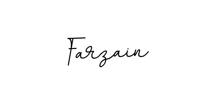 How to make Farzain name signature. Use BallpointsItalic-DORy9 style for creating short signs online. This is the latest handwritten sign. Farzain signature style 11 images and pictures png
