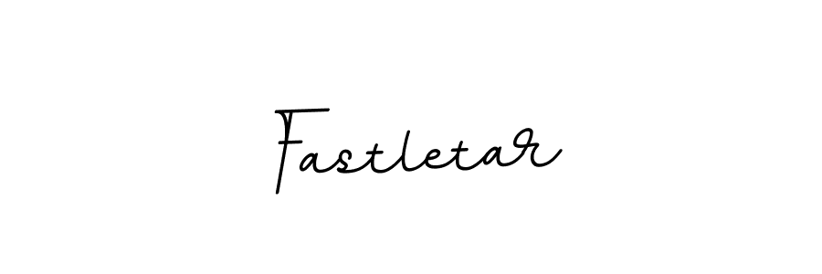 Use a signature maker to create a handwritten signature online. With this signature software, you can design (BallpointsItalic-DORy9) your own signature for name Fastletar. Fastletar signature style 11 images and pictures png