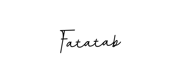 Similarly BallpointsItalic-DORy9 is the best handwritten signature design. Signature creator online .You can use it as an online autograph creator for name Fatatab. Fatatab signature style 11 images and pictures png