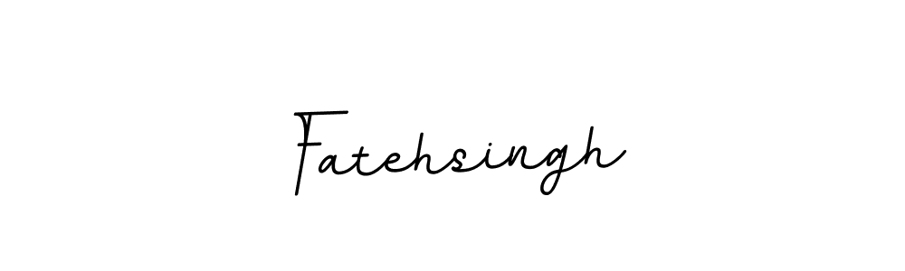 How to make Fatehsingh name signature. Use BallpointsItalic-DORy9 style for creating short signs online. This is the latest handwritten sign. Fatehsingh signature style 11 images and pictures png