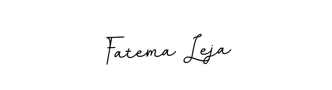 Design your own signature with our free online signature maker. With this signature software, you can create a handwritten (BallpointsItalic-DORy9) signature for name Fatema Leja. Fatema Leja signature style 11 images and pictures png