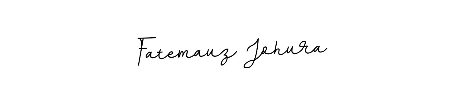 Make a beautiful signature design for name Fatemauz Johura. Use this online signature maker to create a handwritten signature for free. Fatemauz Johura signature style 11 images and pictures png