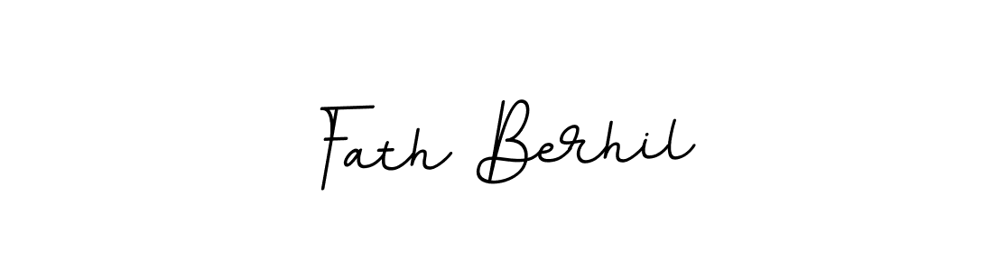 How to make Fath Berhil signature? BallpointsItalic-DORy9 is a professional autograph style. Create handwritten signature for Fath Berhil name. Fath Berhil signature style 11 images and pictures png