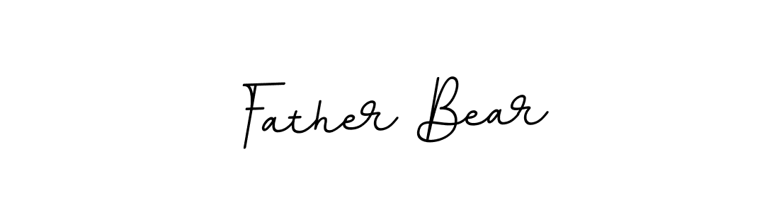 Also we have Father Bear name is the best signature style. Create professional handwritten signature collection using BallpointsItalic-DORy9 autograph style. Father Bear signature style 11 images and pictures png