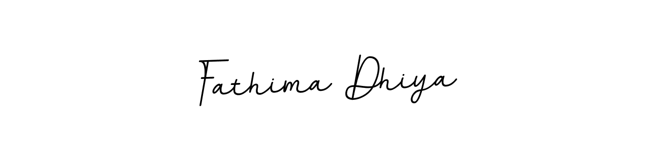 It looks lik you need a new signature style for name Fathima Dhiya. Design unique handwritten (BallpointsItalic-DORy9) signature with our free signature maker in just a few clicks. Fathima Dhiya signature style 11 images and pictures png