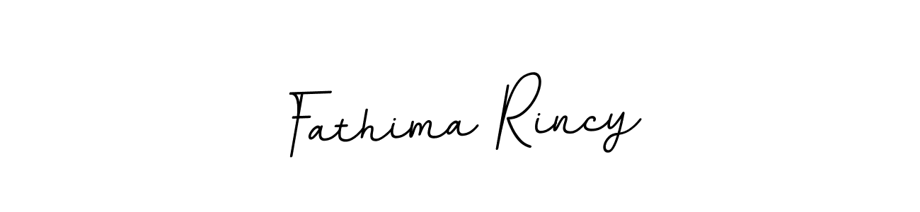 Fathima Rincy stylish signature style. Best Handwritten Sign (BallpointsItalic-DORy9) for my name. Handwritten Signature Collection Ideas for my name Fathima Rincy. Fathima Rincy signature style 11 images and pictures png