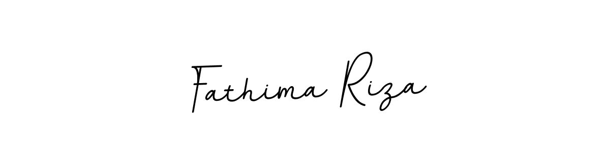 Design your own signature with our free online signature maker. With this signature software, you can create a handwritten (BallpointsItalic-DORy9) signature for name Fathima Riza. Fathima Riza signature style 11 images and pictures png