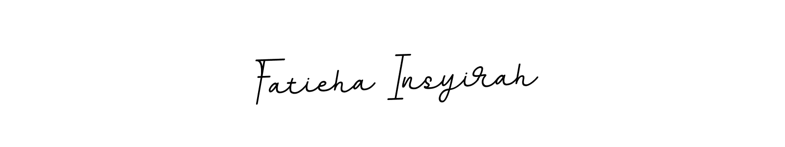 How to make Fatieha Insyirah signature? BallpointsItalic-DORy9 is a professional autograph style. Create handwritten signature for Fatieha Insyirah name. Fatieha Insyirah signature style 11 images and pictures png