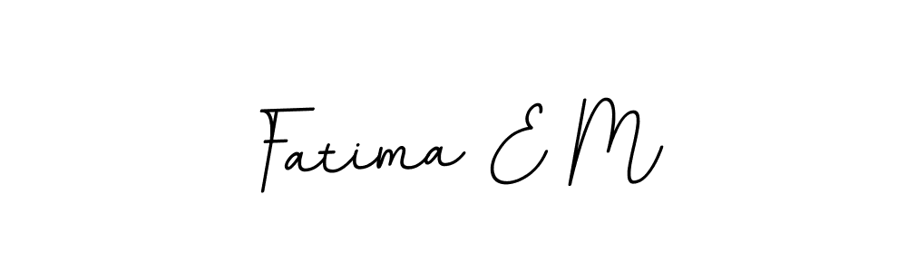 Make a short Fatima E M signature style. Manage your documents anywhere anytime using BallpointsItalic-DORy9. Create and add eSignatures, submit forms, share and send files easily. Fatima E M signature style 11 images and pictures png