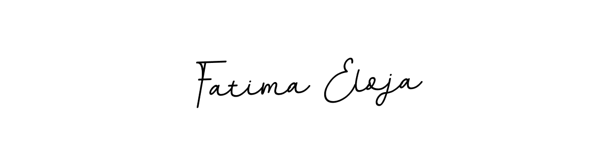 Design your own signature with our free online signature maker. With this signature software, you can create a handwritten (BallpointsItalic-DORy9) signature for name Fatima Eloja. Fatima Eloja signature style 11 images and pictures png