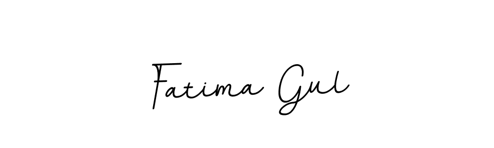 Use a signature maker to create a handwritten signature online. With this signature software, you can design (BallpointsItalic-DORy9) your own signature for name Fatima Gul. Fatima Gul signature style 11 images and pictures png