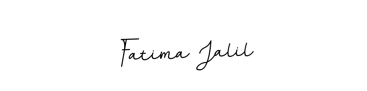 It looks lik you need a new signature style for name Fatima Jalil. Design unique handwritten (BallpointsItalic-DORy9) signature with our free signature maker in just a few clicks. Fatima Jalil signature style 11 images and pictures png