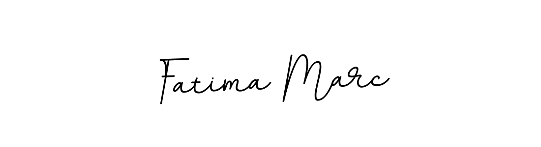 How to make Fatima Marc name signature. Use BallpointsItalic-DORy9 style for creating short signs online. This is the latest handwritten sign. Fatima Marc signature style 11 images and pictures png