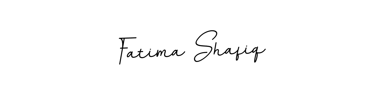 Make a beautiful signature design for name Fatima Shafiq. With this signature (BallpointsItalic-DORy9) style, you can create a handwritten signature for free. Fatima Shafiq signature style 11 images and pictures png