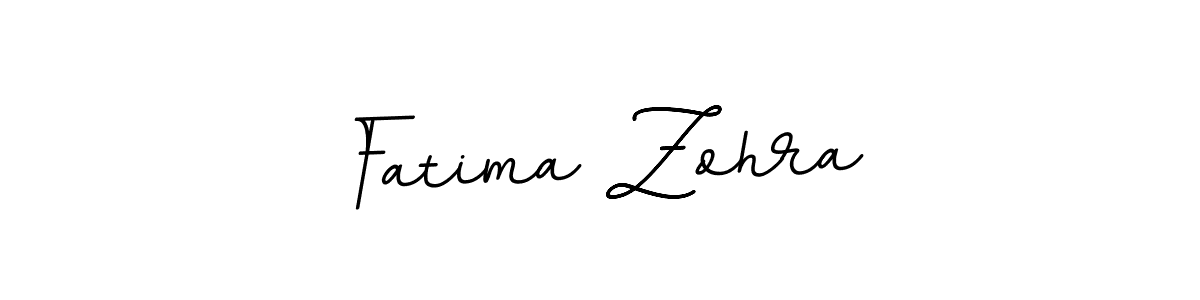 Fatima Zohra stylish signature style. Best Handwritten Sign (BallpointsItalic-DORy9) for my name. Handwritten Signature Collection Ideas for my name Fatima Zohra. Fatima Zohra signature style 11 images and pictures png