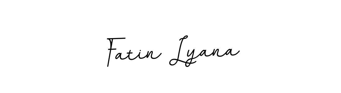 Similarly BallpointsItalic-DORy9 is the best handwritten signature design. Signature creator online .You can use it as an online autograph creator for name Fatin Lyana. Fatin Lyana signature style 11 images and pictures png