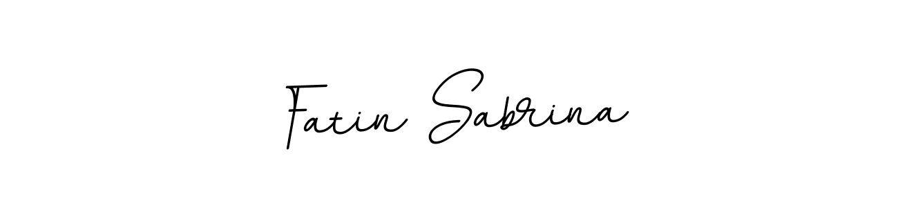 Also we have Fatin Sabrina name is the best signature style. Create professional handwritten signature collection using BallpointsItalic-DORy9 autograph style. Fatin Sabrina signature style 11 images and pictures png